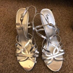 Silver heels